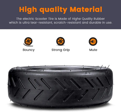 Xiaomi M365 Pro Electric Scooter Tire – 8.5” Upgraded Thick Rubber Inner Tube Replacement (Front & Rear)