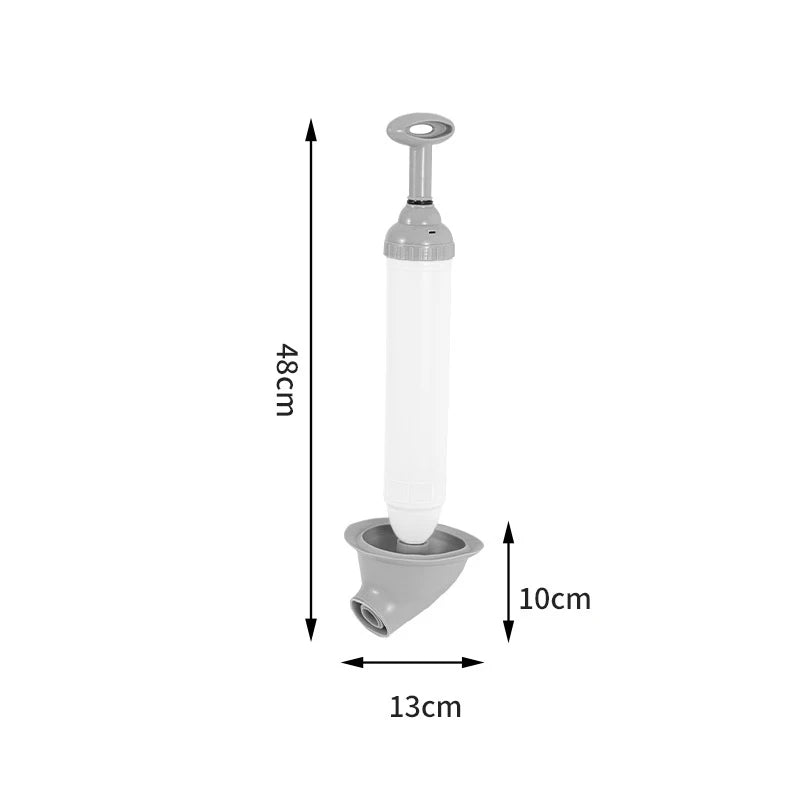Multifunctional Silicone Toilet Plunger – High Pressure Vacuum Pump Anti-Blocking Drain Cleaner Tool