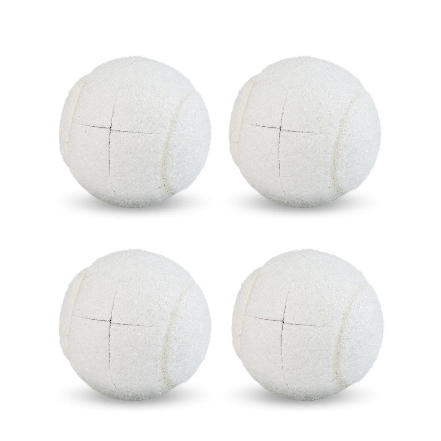4pcs Precut Walker Tennis Balls – Heavy Duty Felt Pads for Furniture Legs & Floor Protection