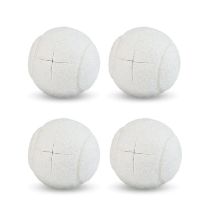 4pcs Precut Walker Tennis Balls – Heavy Duty Felt Pads for Furniture Legs & Floor Protection