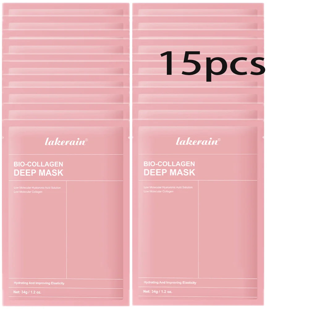 Bio-Collagen Deep Hydrating Hydrogel Mask – Overnight Collagen Mask for Firming & Pore Minimizing