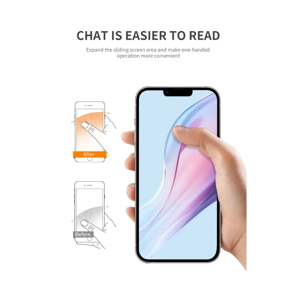 360° Rotating Finger Ring Transparent Phone Holder Stand – Clear Finger Grip Kickstand Compatible with iPhone Cases for Secure Hands-Free Viewing