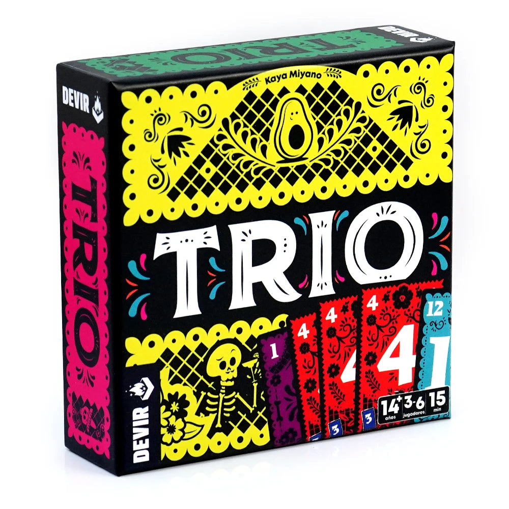 Spanish Trio Card Game Set – Party Games Including The Imposter, Arre Unicorn & More