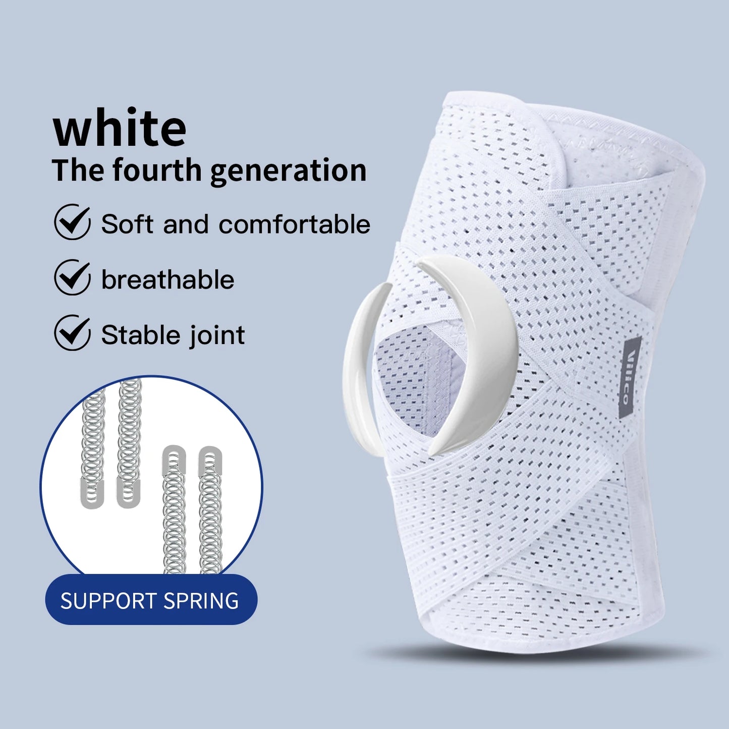 Unisex Sports Knee Pads - Lightweight Breathable Supports for Basketball, Running & Hiking