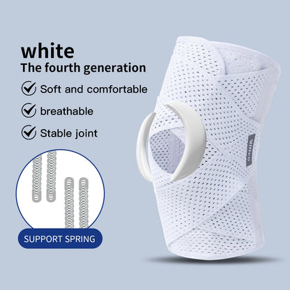 Unisex Sports Knee Pads - Lightweight Breathable Supports for Basketball, Running & Hiking
