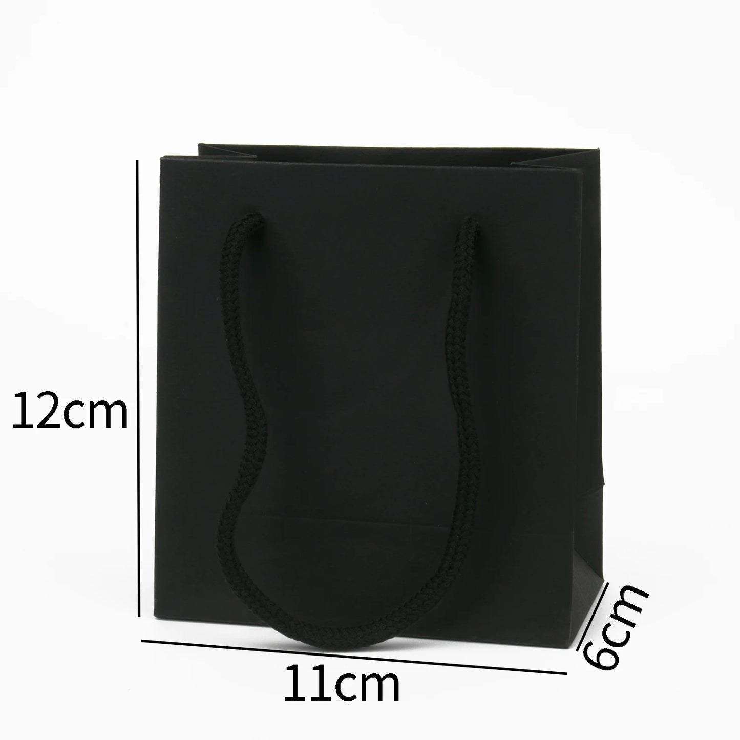 Black Square Jewelry Gift Box Organizer — Display & Packaging for Rings, Earrings, Necklaces, Bracelets, Brooches