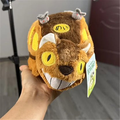 My Neighbor Totoro Plush Toy – Cartoon Bus Soft Stuffed Animal for Kids Xmas & Birthday Gift