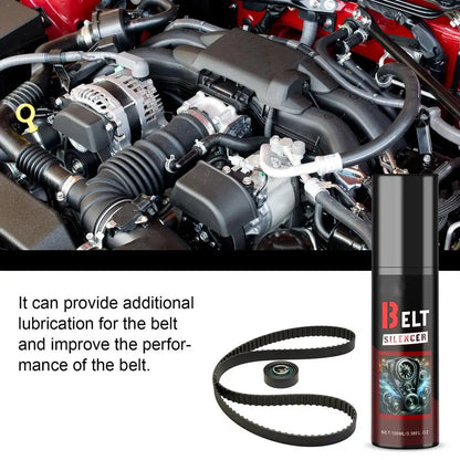 100ml Car Belt Noise Spray – Engine Belt Silencer, Lubrication & Protection for Prolonged Belt Life