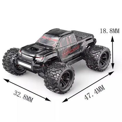 MJX 10208 Small Monster 1/10 Hypergo – 2.4G Brushless High-Speed RC Off-Road Vehicle for Adults, Professional Remote Control Car