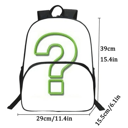 Mini-Craft Kids School Backpack Set — Front Pocket Backpack, Shoulder Bag & Pencil Case for Boys & Girls Ages 5-10