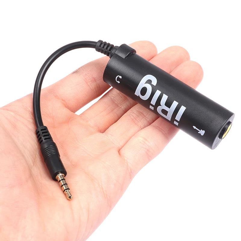 iRig Hot Guitar Interface Converter - Replacement Guitar Audio Interface for Phone, Tuner, Line Converter