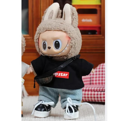 Labubu 15-17cm Doll Clothes — V1 & V2 Outfit Vinyl Face Doll Fashion Accessories