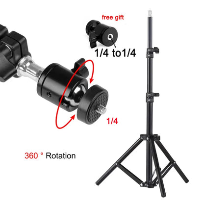 DITONG 110cm Universal Portable Bracket Tripod Stand for Magcubic HY300 Pro & HY320 Mini Projectors