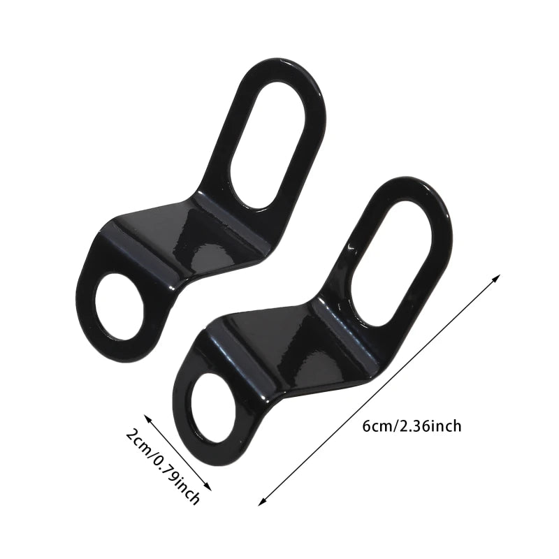 Motorcycle Lamp Brackets – Turn Signal & Headlight Mount for Fork Indicator Lights
