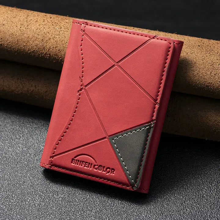 MagSafe Magnetic Leather Card Holder - Slim Phone Wallet Case with Flip Card Slot & Stand