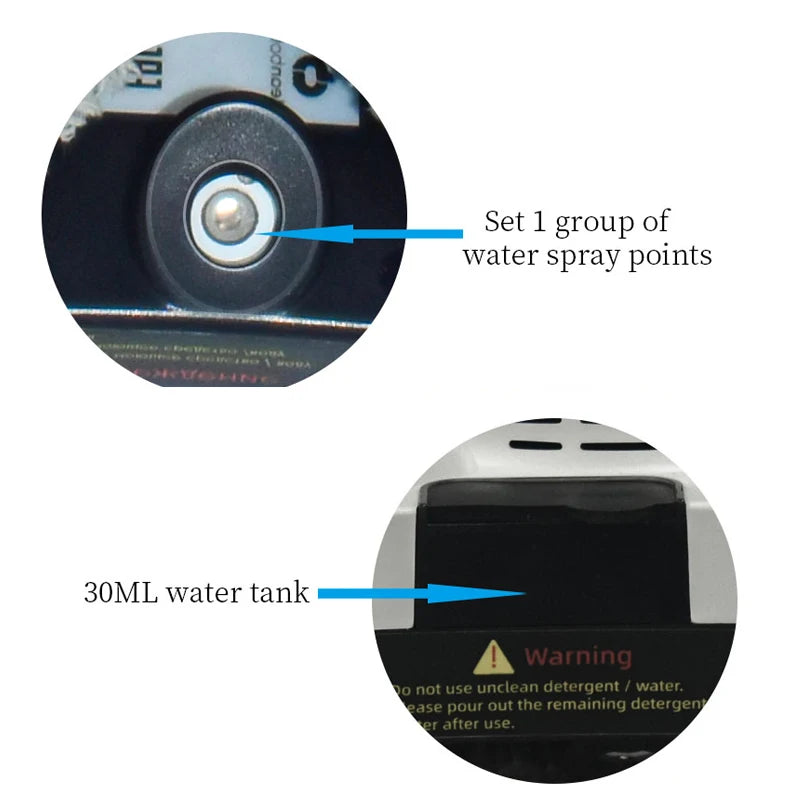 High-Suction 5600PA Window Cleaning Robot with Electric Spray and Fall Prevention - Remote Controlled