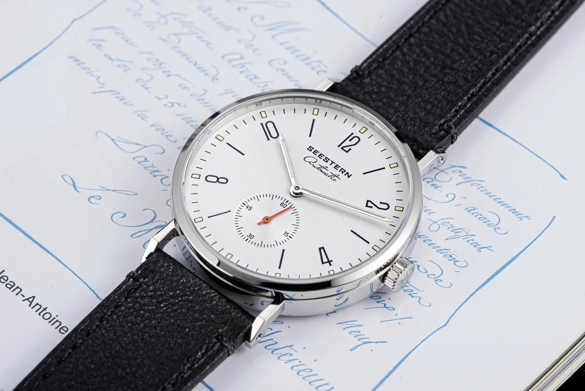 SEESTERN 2024 Men’s Automatic Watch — Ultra-Thin Luxury Business Wristwatch with ST1701 Movement, Fashion Casual Timepiece