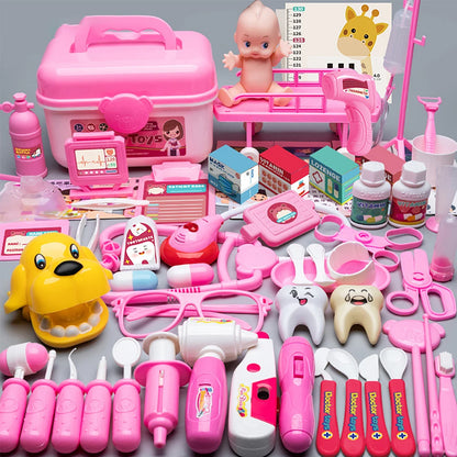 Children's Doctor Play Set - Simulation Nurse Toy Accessories for Boys & Girls, Home Play Gift