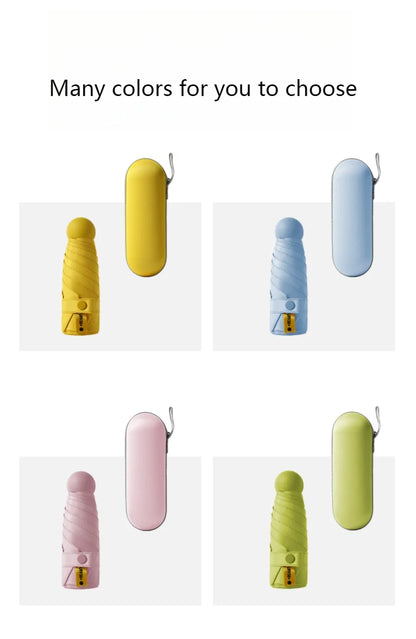 Flat 50% Off Women’s Sun Protection Parasol – Anti-UV Dual-Use Sunny & Rainy Pocket Umbrella