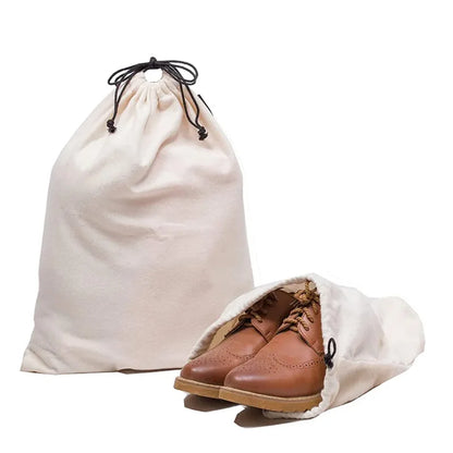 Small White Cotton Gift Bags – Custom Muslin Drawstring Pouches 5x7cm 8x10cm 9x12cm for Party, Candy, Jewelry Favor