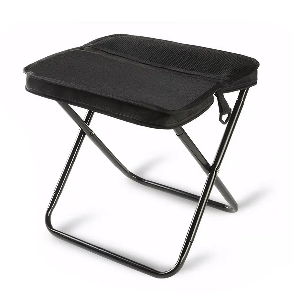 Portable Foldable Backpack Stool — Lightweight Compact Camping Chair for Hiking, Fishing, Picnic & Outdoor Travel