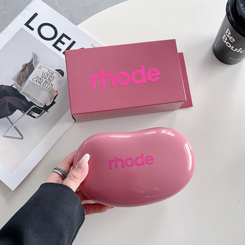 RHODE Magnetic Lip Case - MagSafe Compatible iPhone Cover with Lip Gloss Holder for iPhone 17 Air 16 15 14 13 12 11 Pro Max