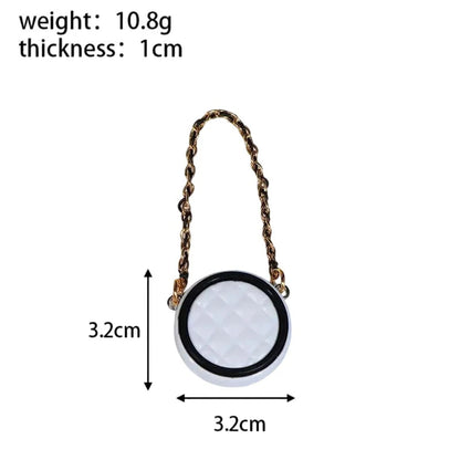 1:12 Dollhouse Miniature Shoulder & Crossbody Bags – Decorative Toy Accessories for Dollhouse Collectors