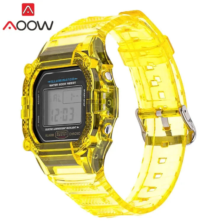 Transparent TPU Resin Watch Band and Bezel Kit for Casio G-SHOCK DW-5600 GW-M5610 GLS-5600 - Protective Replacement Strap and Case Set