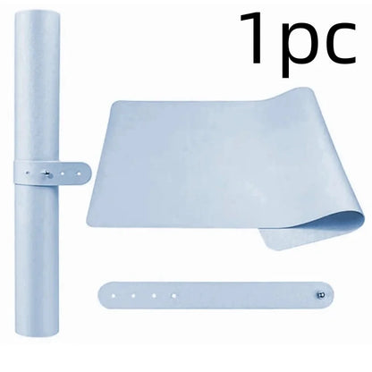 Nail Art Table Mat - Soft Foldable PU Leather Manicure Hand Rest Pad