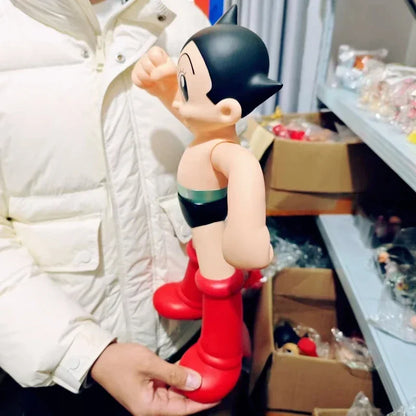 40CM AstroBoy Mighty Atom PVC Action Figure – Movable Anime Statue Collectible Toy, Holiday Gift
