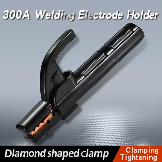 300A Welding Electrode Holder – Heavy Duty Electrode Clamp, Heat Resistant Accessories for Welding Machine (1P)