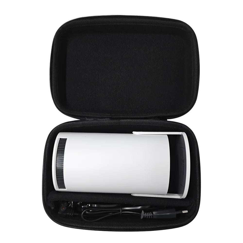 Portable Protective Case for Projector, Fits HY300, HY300Pro, HY320Mini, Smart Bluetooth Speaker, with Handle for Easy Carrying