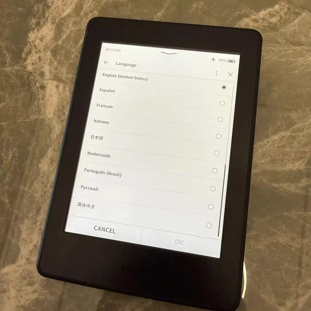 Used Kindle Paperwhite 7th/6th Gen – 6" E-Ink E-book Reader with Built-in Light, Good Condition for Kindle & Kobo
