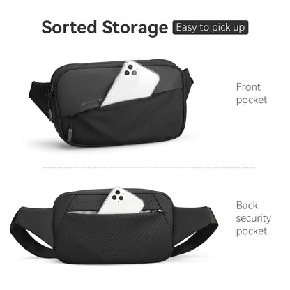 Mark Ryden Stylish Luxury Small Crossbody Chest Bag for Men – Designer Messenger Bag