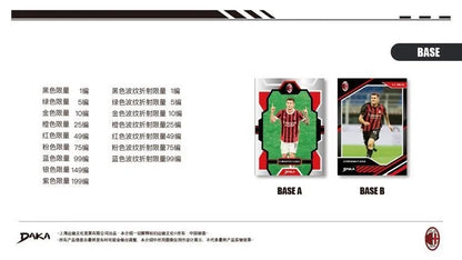 Daka 2024-2025 Football Trading Cards – Manchester City, Juventus, AC Milan, Inter Milan Official Box Gift