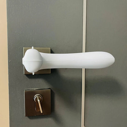Silicone Door Knob Cover - Anti-Collision Handle Protector Wall Guard for Home