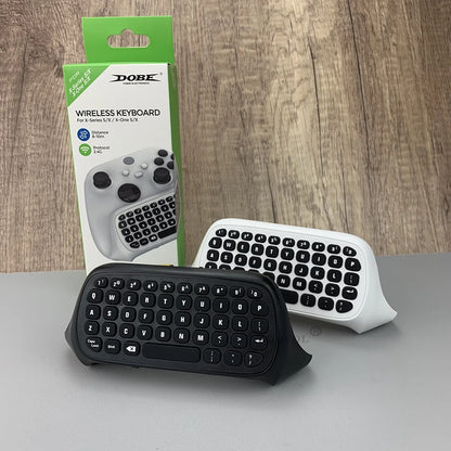 Wireless 2.4GHz Mini Controller Keyboard Chatpad with Audio Jack for Xbox Series X/S