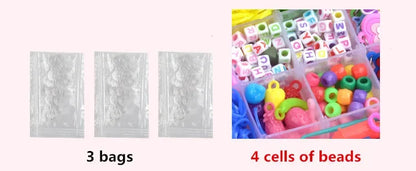 Creative Rainbow Loom Bands Set – Colorful DIY Rubber Bracelet Making Kit for Girls’ Crafts and Birthday Gifts