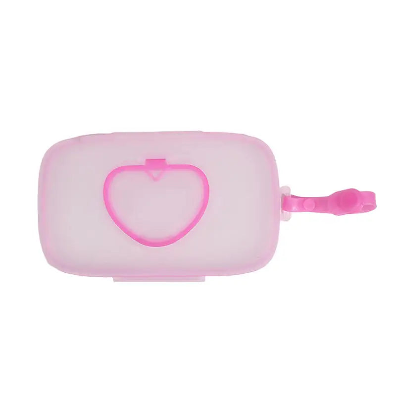 Portable Baby Wipe Dispenser – Refillable Wet Tissue & Mask Holder, Reusable Travel Storage Box