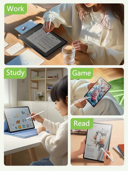 Lenovo Universal Stylus with 3 Pen Tips – Compatible with Android, iOS, iPad, Apple Pencil, Huawei, Xiaomi & Samsung Tablets