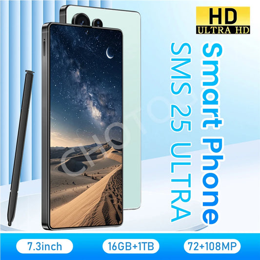 2025 S25 Ultra Original Smartphone – Intelligent 5G Dual SIM Global Version, Android 14 with 8000mAh Battery