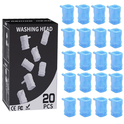 Disposable Tattoo Needle Cleaner Nozzle – Silicone Automatic Washing Head Accessories for Tattoo Machine Needle Cleaning Tool