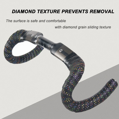 BUCKLOS Road Bike Handlebar Tape – Soft PU EVA Anti-Slip Shock-Absorbing Grip for Gravel and Cycling