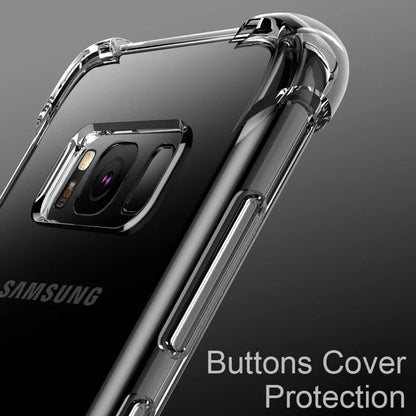 Luxury Transparent Silicone Case for Samsung Galaxy S25/S24/S20 FE/S10/S9/S8 Plus/S10E/Note 8/9/10 Lite – Soft Shockproof Protection