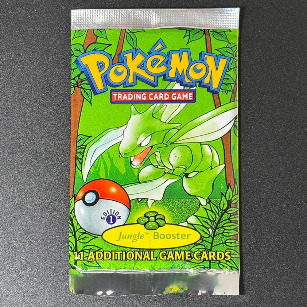 Pokémon Booster Packs Base Fossil Jungle - 11 Cards Per Pack & 36 Pack Booster Box Proxy Game Cards Collection