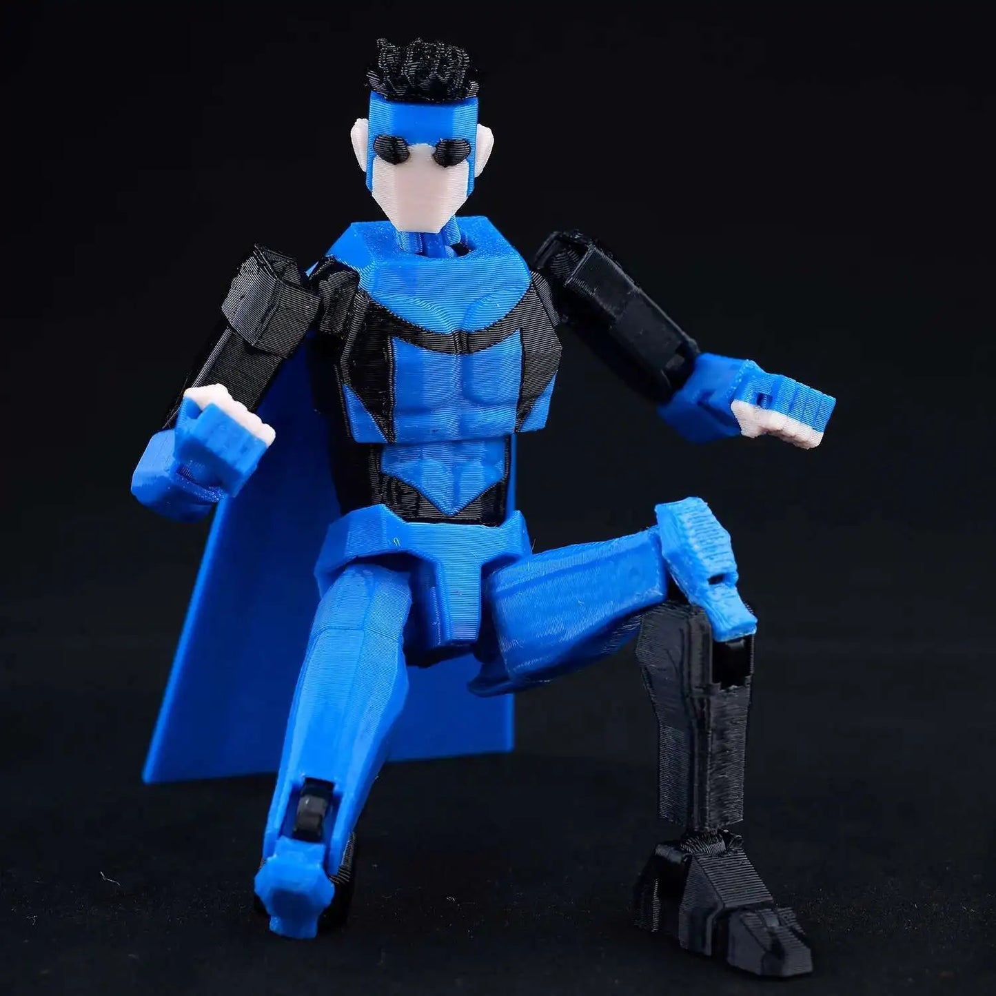 9L3D Lucky 13 Invincible Boy Eve Action Figure — 3D Printed Anime Model, Multi-Jointed Poseable Collectible Toy Gift for Fans