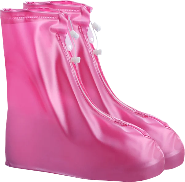 Waterproof Silicone Shoe Covers – Reusable Rain Boots Protectors for Men & Women, Indoor & Outdoor (1 Pair)