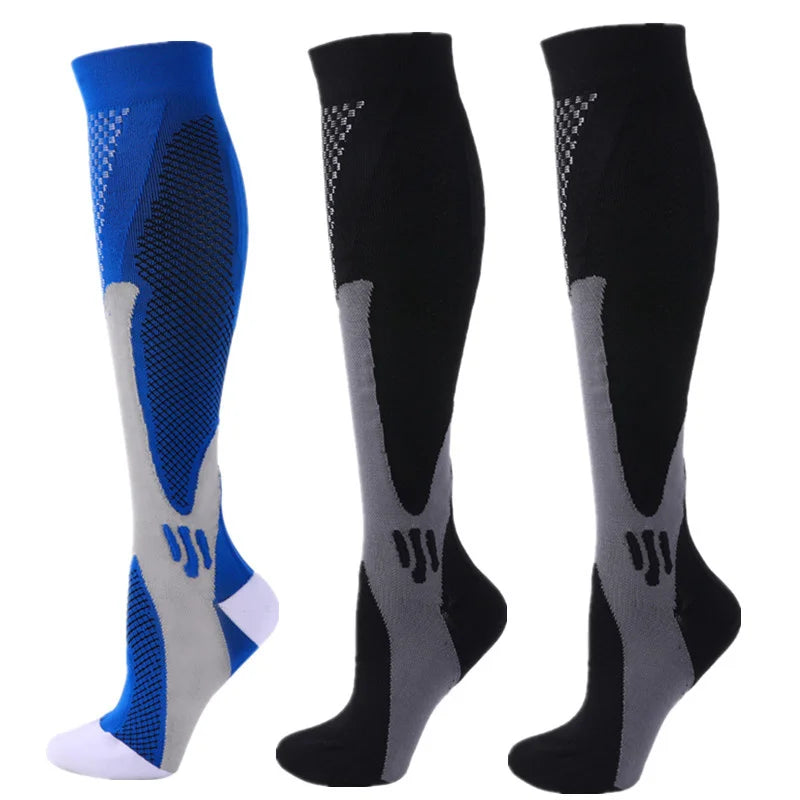3 Pairs Compression Socks 30 mmHg — S-XXL Medical Socks for Edema, Diabetes & Varicose Veins