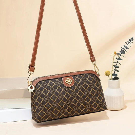 High-Quality PU Leather Women’s Shoulder Bag – Small Luxury Crossbody Messenger Handbag & Phone Satchel