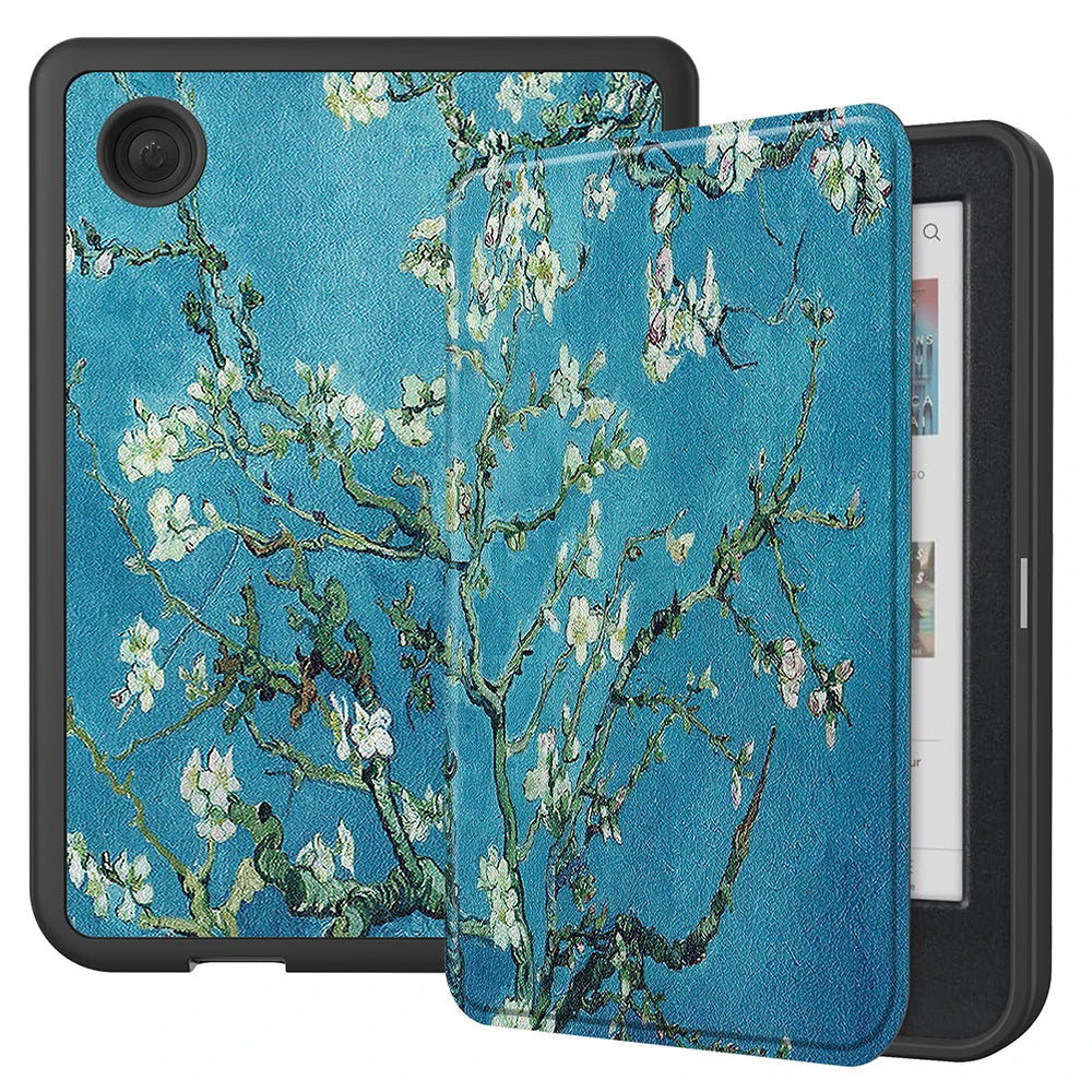 Smart Case for Kobo Clara Colour/BW/2E – Multi-Folding Stand, Magnetic Cover, Soft Back, Auto Sleep/Wake